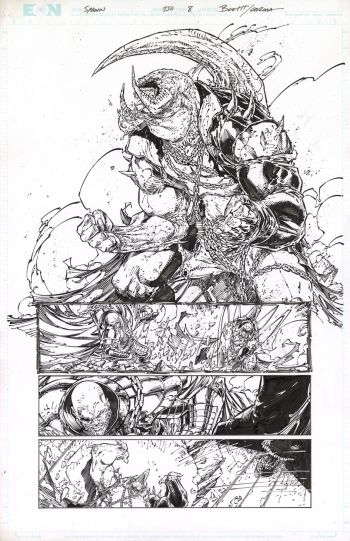 Image of Spawn #350 Page #8 Original Art