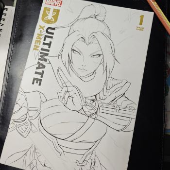 Image of Marvel Rivals Psylocke Sai (Work in Progress)