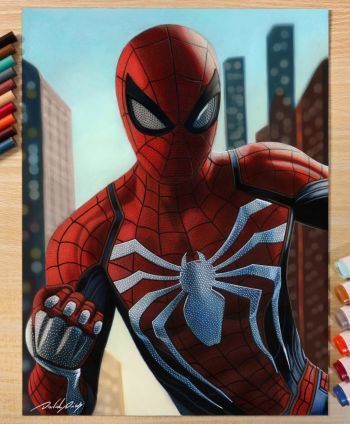Image of Spider-Man - Original Artwork by David Dias