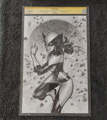 Image of 11x17 Marvel Comics Artist Cover Sample 1 of 3 by Pablo "Lobos" Villalobos