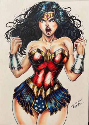 Image of Wonder Woman by Thiago Caminha