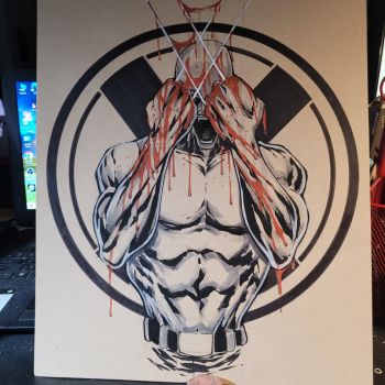 Image of wolverine bloody claws by ErmestMcclendon
