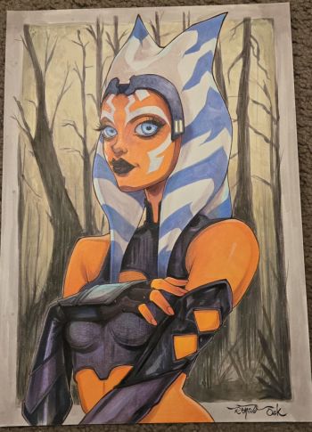 Image of Ahsoka Tano Cover by Renato Oak