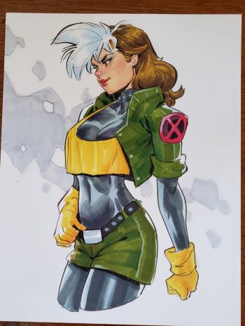 Image of 80s Rogue Original Art