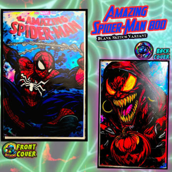 Image of Amazing Spider-Man #800 Custom Sketch Cover – BossKong Exclusive – One-of-a-Kind Art!