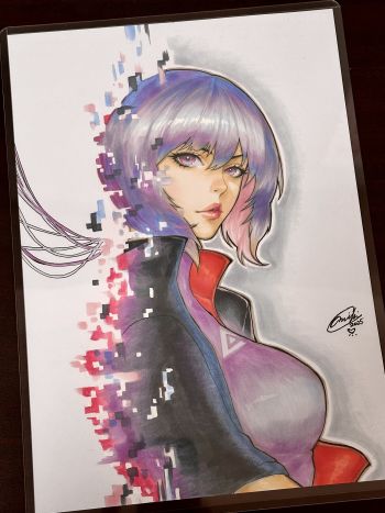 Image of Motoko Kusanagi Ghost In The Shell