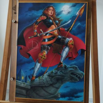 Image of Comission: Magdalena warrior