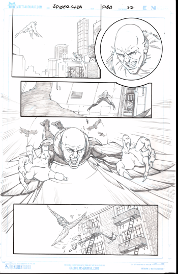 Image of Spider-Gwen vs Vulture (2/4)
