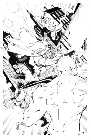 Image of Carrie Kelley vs The Mutants