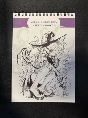 Image of Mirka Andolfo's Sketchbook 5 with Sketch