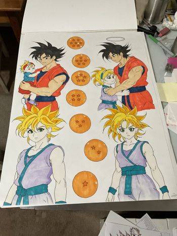 Image of Dragon ball Z Goku’s daughter Emiko