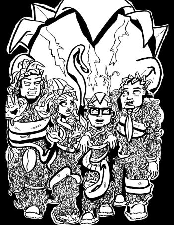 Image of Little Shop Coloring Interiors - PLANT PEOPLE