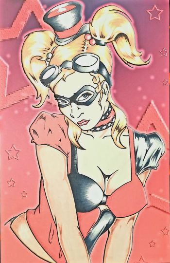 Image of Steampunk Harley Quinn