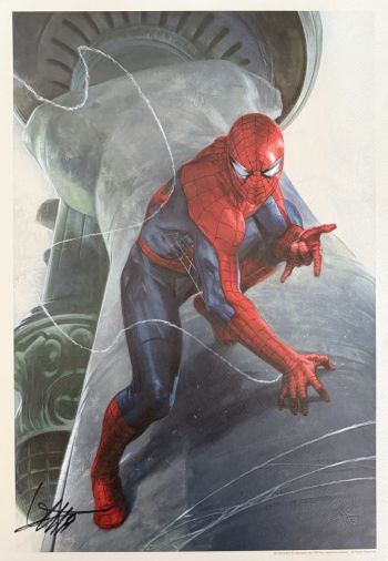 Image of Amazing Spiderman #800 Litho Signed by Gabriele Dell‘Otto