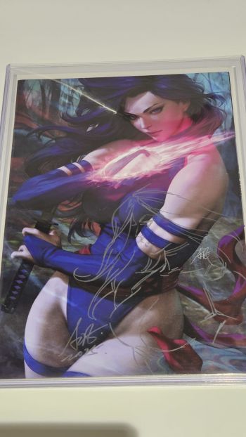 Image of Psylocke remarque by Artgerm