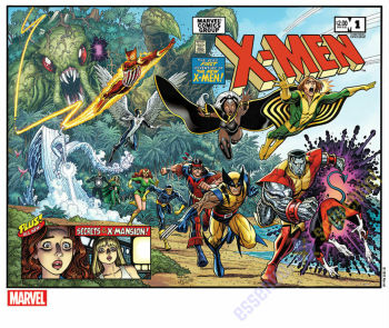Image of X-Men Hellfire Gala #1 Foil Print by Arthur Adams