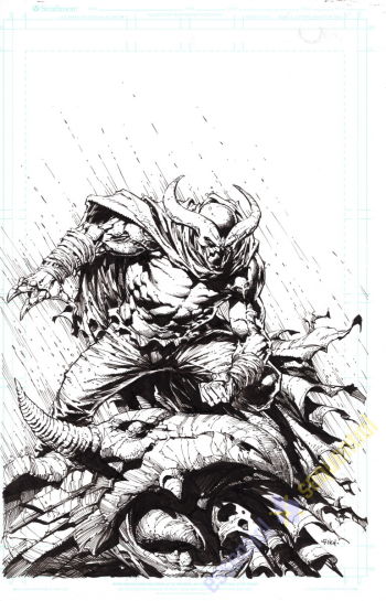 Image of Blyt Drawing by David Finch