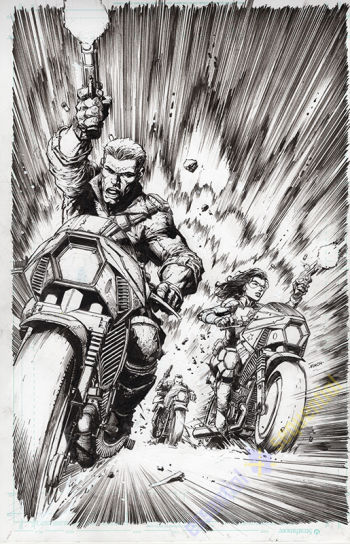 Image of GI Joe Cover #4 Cover by David Finch