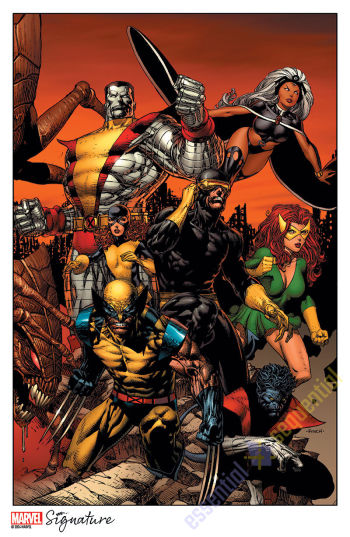 Image of X-Men #212 Print by David Finch