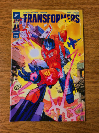 Image of Transformers #1 8th Printing Gleason & Lucas - Signed by Adriano Lucas