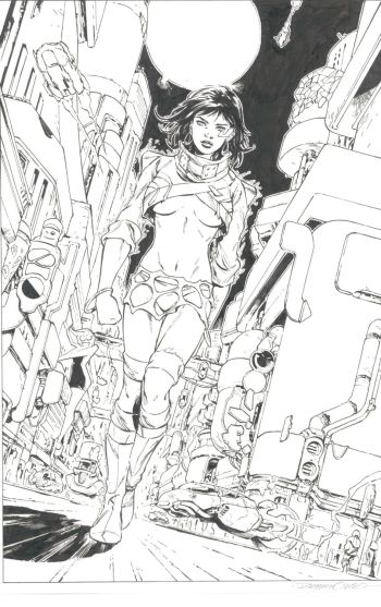 Image of Minxx Cyberpunk Issue 1 Page 2