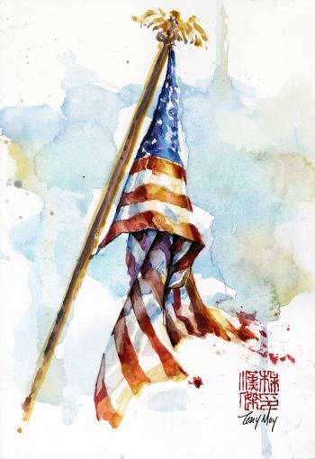 Image of flag_signed