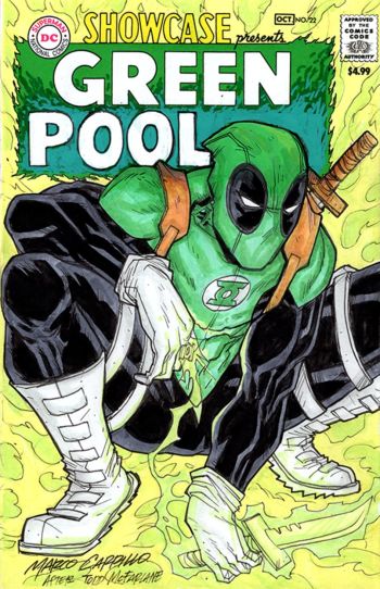 Image of GREENPOOL blank cover illustration