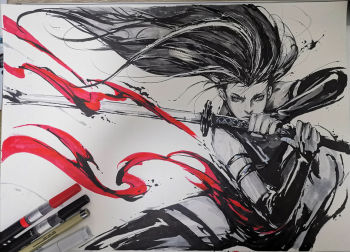 Image of Psylocke Commission