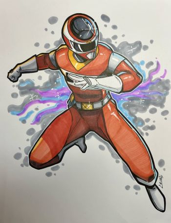 Image of Red Space Ranger