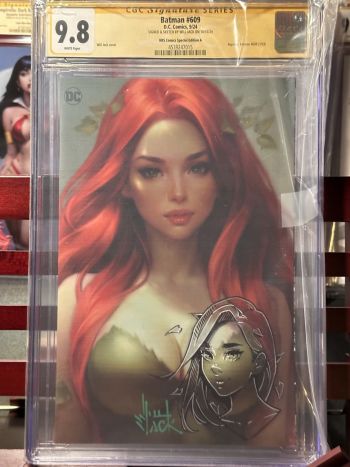 Image of Batman #609 Will Jack Exclusive Virgin Signed + Remarked CGC SS 9.8