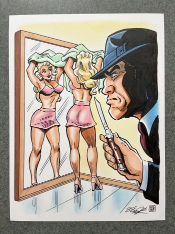Image of Blue Beetle Cover Homage by Tim Shinn