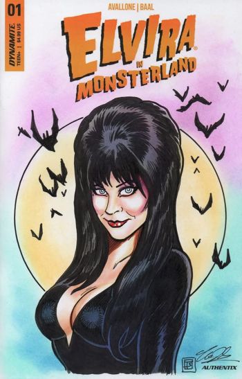 Image of Elvira sketch cover by Tim Shinn
