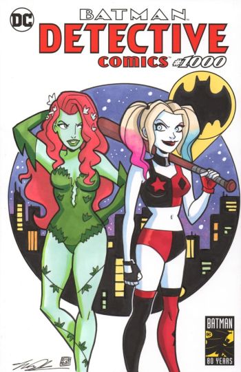 Image of Harley and Ivy sketch cover by Tim Shinn