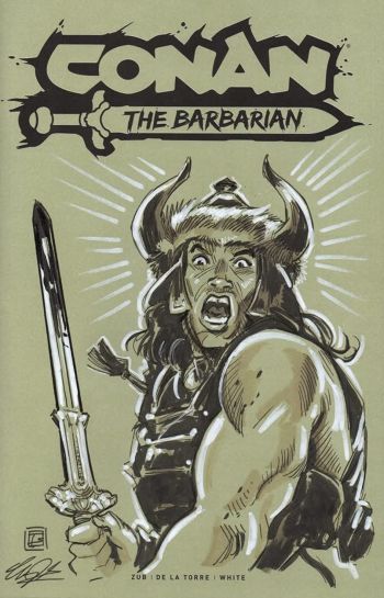 Image of Conan sketch cover by Tim Shinn