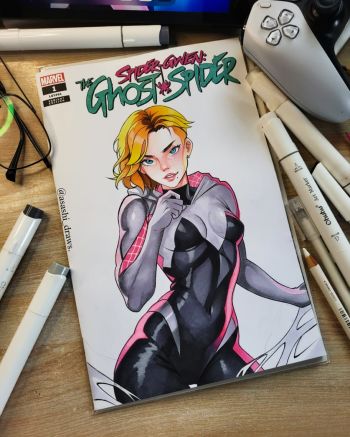 Image of Spider Gwen 🕷 🔥 [commission]