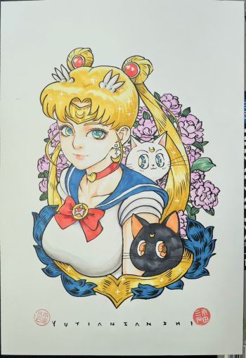 Image of Sailor Moon by YUTIANSANSHI