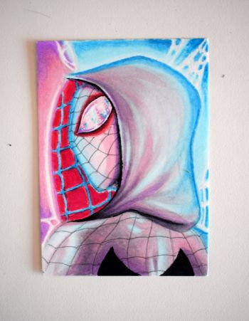 Image of Spider-Ghost - Sketch Card