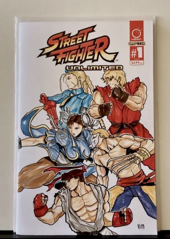 Image of Street Fighter Blank Cover
