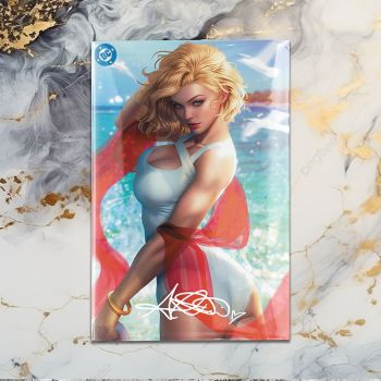 Image of (Signed) DC’s G’nort’s Illustrated #1 Powergirl Virgin Edition