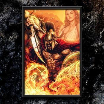 Image of (Signed) 300 #1 25th Anniversary Special Premium Semi-Gloss Art Print