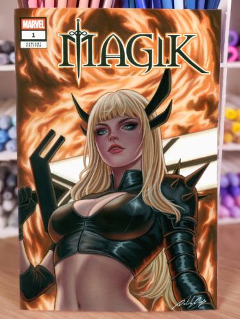 Image of Magik Sketch Cover Variant by David Dias