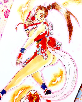Image of Mai Shiranui: Postcard