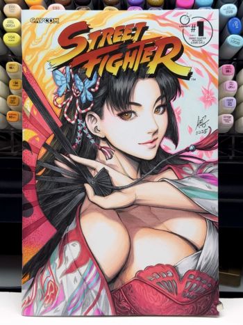 Image of Mai Shiranui SF6 Outfit 3 Sketch cover