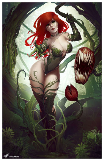 Image of Poison Ivy Art by M. R. Gunn