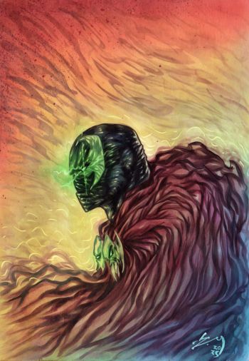 Image of Spawn Original Comic Art