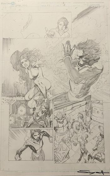 Image of Original X-Men Comic Page