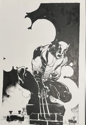 Image of Larry Stroman Wolverine