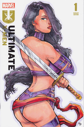 Image of Psylocke Sketch Cover