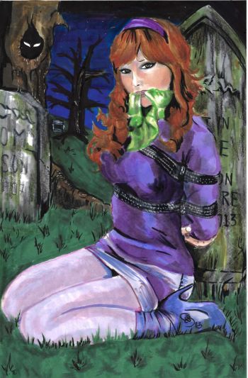 Image of Daphne Graveyard Illustration