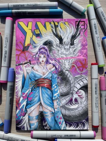 Image of Psylocke Ronin by JAK